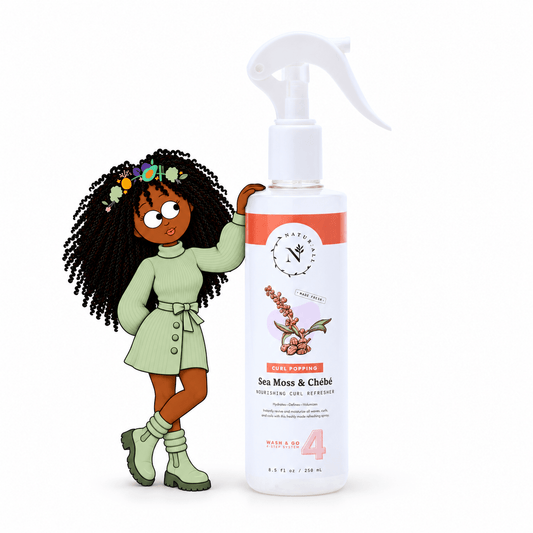Ivy with Sea Moss & Chebe Curl Refresher Spray