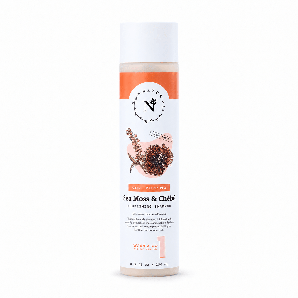 Wash & Go: Sea Moss and Chebe Shampoo
