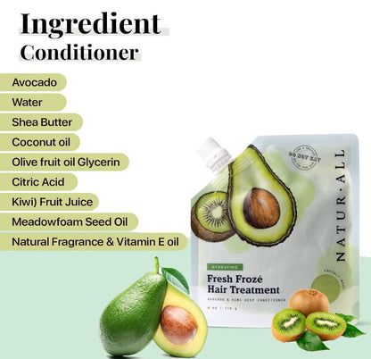 Hydrating Fresh Frozé Treatment with Avocado + Kiwi